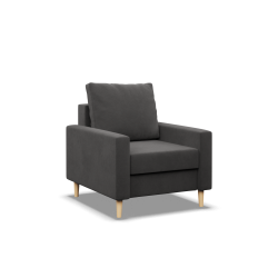 BLANK Armchair, Fabric Type - Group I, Filling - Foam, Color - GREY