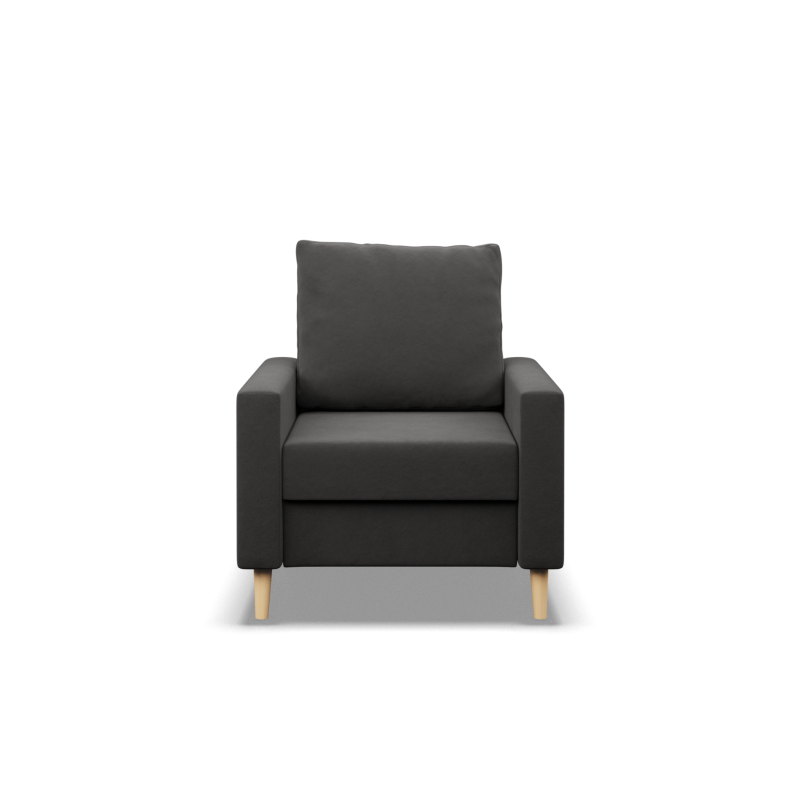 BLANK Armchair, Fabric Type - Group I, Filling - Foam, Color - GREY BLANK Armchair, Fabric Type - Group I, Filling - Foam, Color - GREY