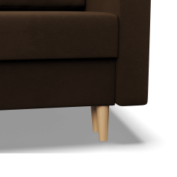 Chair BLANK, Fabric type - I group, Filling - Foam, Color - BROWN Chair BLANK, Fabric type - I group, Filling - Foam, Color - BROWN