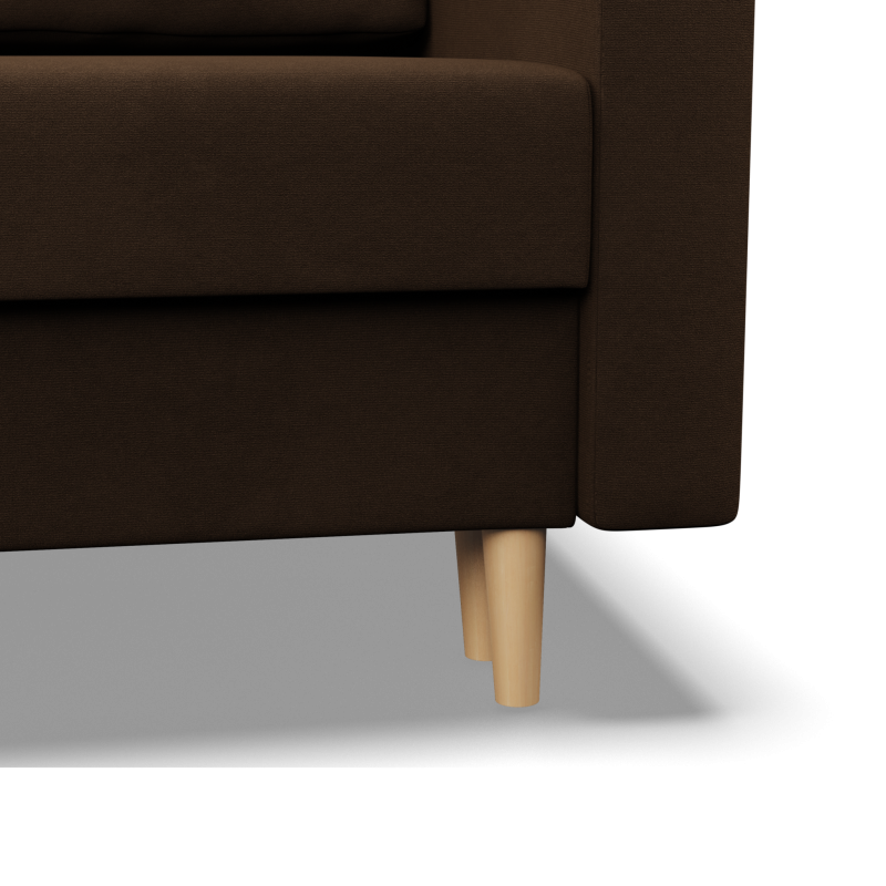 Chair BLANK, Fabric type - I group, Filling - Foam, Color - BROWN Chair BLANK, Fabric type - I group, Filling - Foam, Color - BROWN