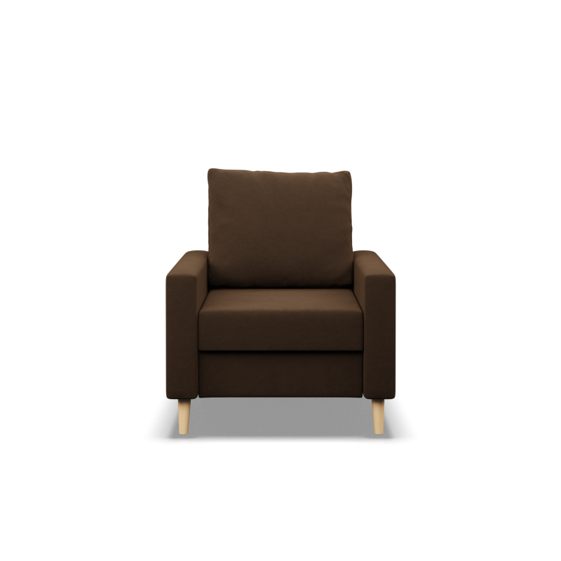 Chair BLANK, Fabric type - I group, Filling - Foam, Color - BROWN Chair BLANK, Fabric type - I group, Filling - Foam, Color - BROWN