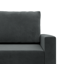 Fotel BLANK , Rodzaj tkaniny - II grupa, Wypełnienie - Sprężynowe, Kolor - CIEMNY SZARY Fotel BLANK , Rodzaj tkaniny - II grupa, Wypełnienie - Sprężynowe, Kolor - CIEMNY SZARY