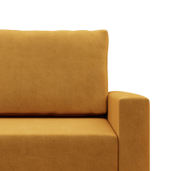 BLANK Armchair, Type of Fabric - Group II, Filling - Spring, Color - YELLOW BLANK Armchair, Type of Fabric - Group II, Filling - Spring, Color - YELLOW
