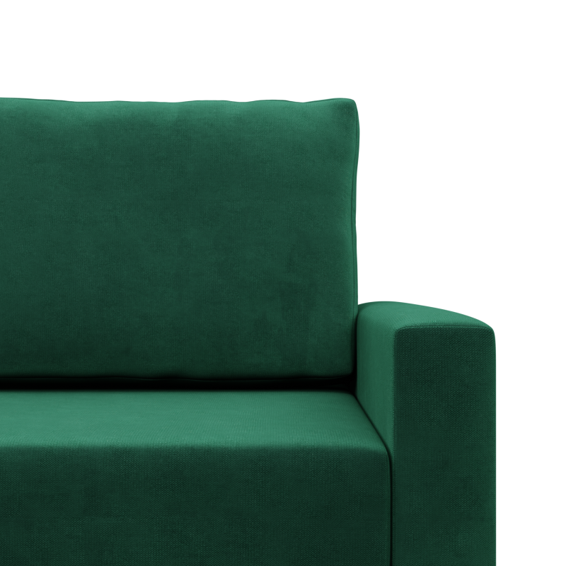 BLANK Armchair, Fabric type - Group II, Filling - Spring, Color - BOTTLE GREEN BLANK Armchair, Fabric type - Group II, Filling - Spring, Color - BOTTLE GREEN