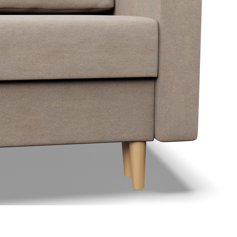 BLANK Armchair, Fabric Type - Group II, Filling - Spring, Color - BEIGE BLANK Armchair, Fabric Type - Group II, Filling - Spring, Color - BEIGE