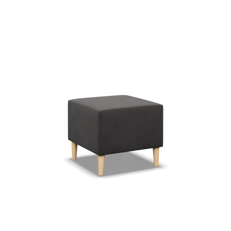 Puff BLANK, Stoffart - Gruppe I, Farbe - GRAU, Größe - 50x50 Puff BLANK, Stoffart - Gruppe I, Farbe - GRAU, Größe - 50x50