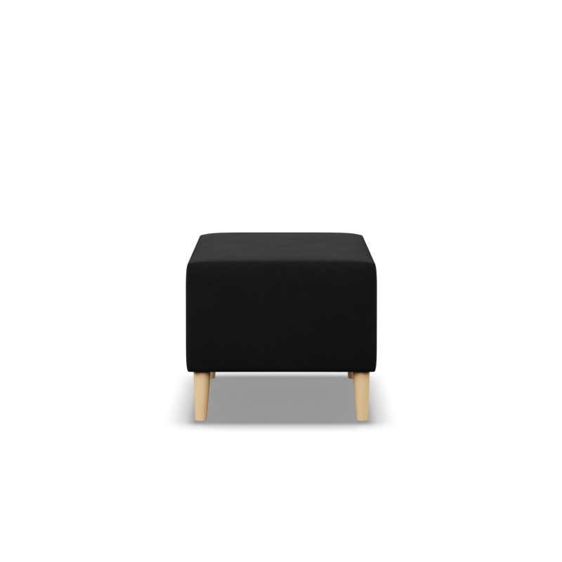 Pouf BLANK, Stoffart - Gruppe I, Farbe - SCHWARZ, Größe - 50x50 Pouf BLANK, Stoffart - Gruppe I, Farbe - SCHWARZ, Größe - 50x50