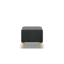 Puff BLANK, Stoffart - Gruppe II, Farbe - DUNKELGRAU, Größe - 50x50 Puff BLANK, Stoffart - Gruppe II, Farbe - DUNKELGRAU, Größe - 50x50