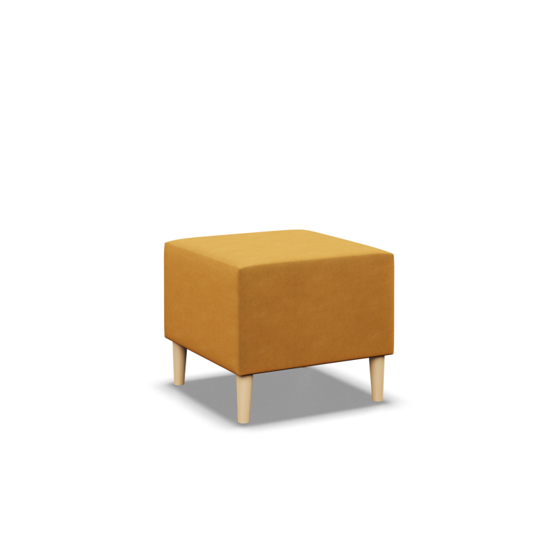 Pouf BLANK, Stoffart - Gruppe II, Farbe - GELB, Größe - 50x50 Pouf BLANK, Stoffart - Gruppe II, Farbe - GELB, Größe - 50x50