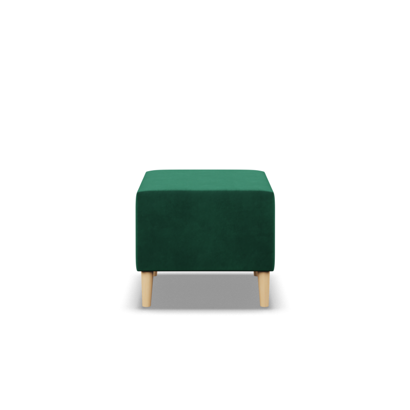 Pufa BLANK , Rodzaj tkaniny - II grupa, Kolor - BUTELKOWA ZIELEŃ, Wymiar - 50x50 Pufa BLANK , Rodzaj tkaniny - II grupa, Kolor - BUTELKOWA ZIELEŃ, Wymiar - 50x50