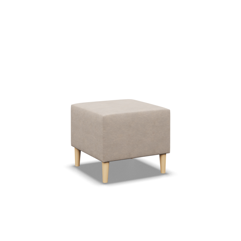Puff BLANK, Stoffart - Gruppe II, Farbe - BEIGE, Größe - 50x50 Puff BLANK, Stoffart - Gruppe II, Farbe - BEIGE, Größe - 50x50