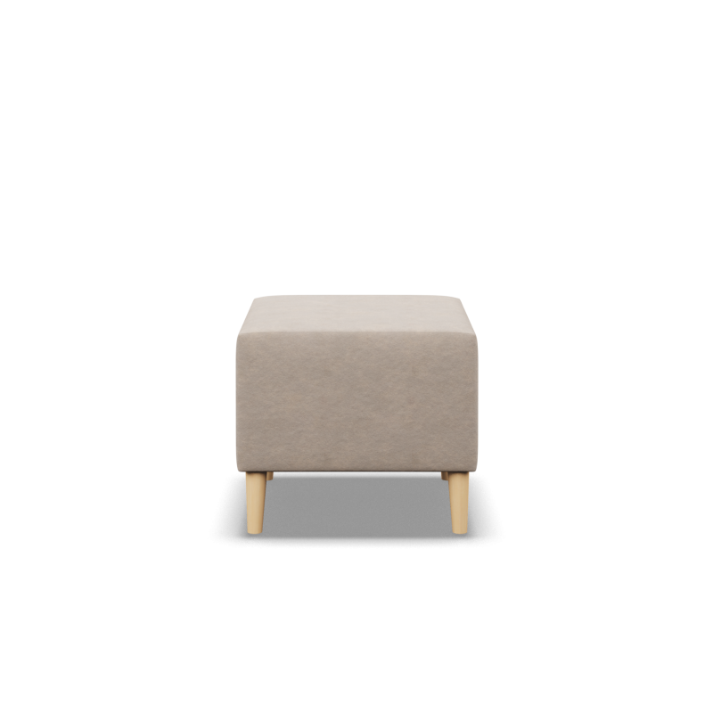 Pufa BLANK , Rodzaj tkaniny - II grupa, Kolor - BEŻOWY, Wymiar - 50x50 Pufa BLANK , Rodzaj tkaniny - II grupa, Kolor - BEŻOWY, Wymiar - 50x50