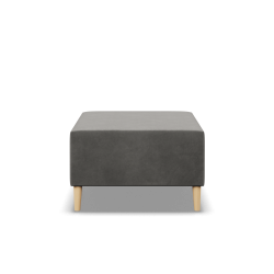 Puff BLANK, Stoffart - Gruppe II, Farbe - HELLGRAU, Größe - 70x70 Puff BLANK, Stoffart - Gruppe II, Farbe - HELLGRAU, Größe - 70x70