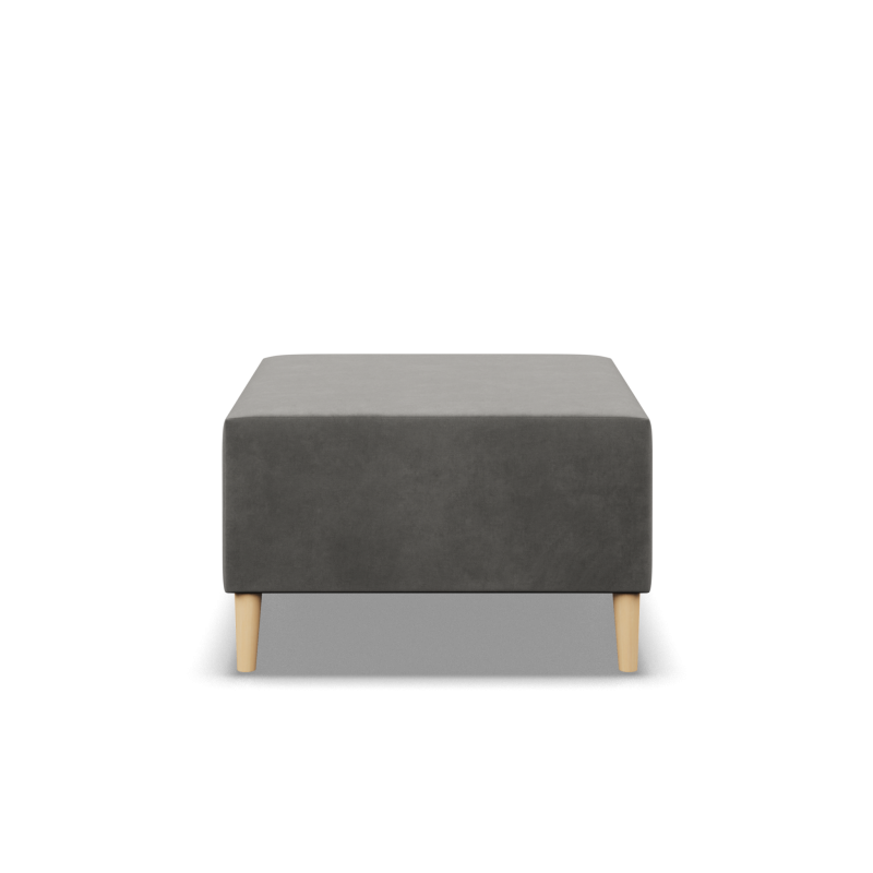 Puff BLANK, Stoffart - Gruppe II, Farbe - HELLGRAU, Größe - 70x70 Puff BLANK, Stoffart - Gruppe II, Farbe - HELLGRAU, Größe - 70x70