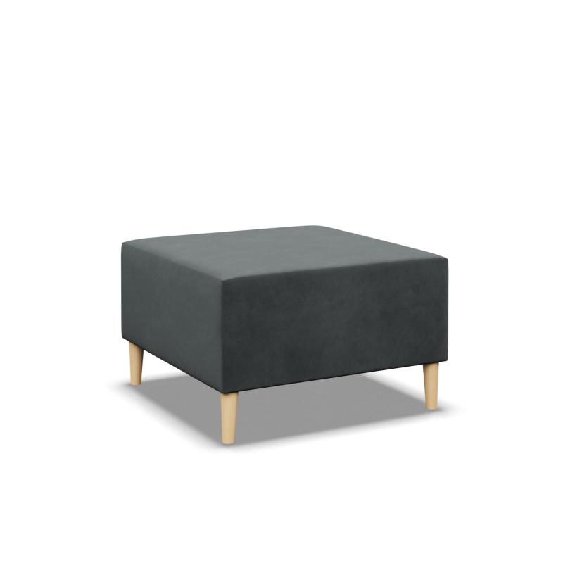 Pufa BLANK , Rodzaj tkaniny - II grupa, Kolor - CIEMNY SZARY, Wymiar - 70x70 Pufa BLANK , Rodzaj tkaniny - II grupa, Kolor - CIEMNY SZARY, Wymiar - 70x70