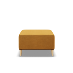 Sitzpouf BLANK, Stoffart - Gruppe II, Farbe - GELB, Abmessung - 70x70 Sitzpouf BLANK, Stoffart - Gruppe II, Farbe - GELB, Abmessung - 70x70