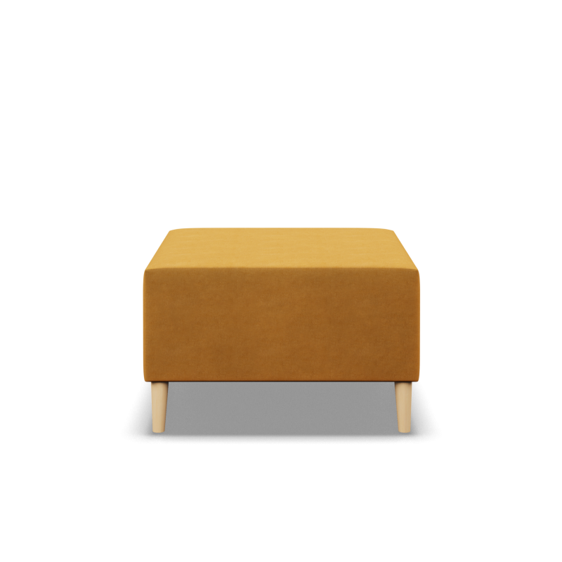 Sitzpouf BLANK, Stoffart - Gruppe II, Farbe - GELB, Abmessung - 70x70 Sitzpouf BLANK, Stoffart - Gruppe II, Farbe - GELB, Abmessung - 70x70
