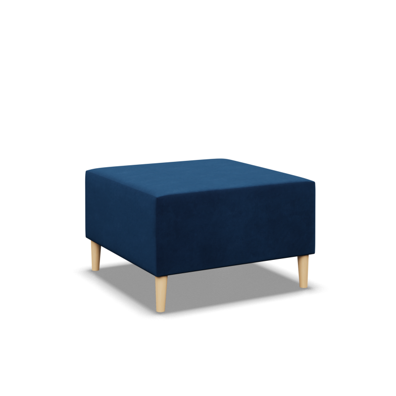 Pufa BLANK , Rodzaj tkaniny - II grupa, Kolor - GRANATOWY, Wymiar - 70x70 Pufa BLANK , Rodzaj tkaniny - II grupa, Kolor - GRANATOWY, Wymiar - 70x70