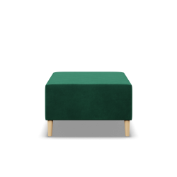 Pufa BLANK , Rodzaj tkaniny - II grupa, Kolor - BUTELKOWA ZIELEŃ, Wymiar - 70x70 Pufa BLANK , Rodzaj tkaniny - II grupa, Kolor - BUTELKOWA ZIELEŃ, Wymiar - 70x70