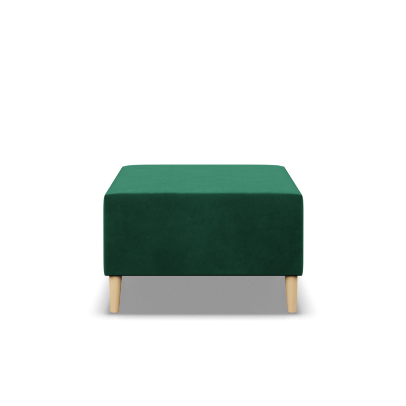 Pufa BLANK , Rodzaj tkaniny - II grupa, Kolor - BUTELKOWA ZIELEŃ, Wymiar - 70x70 Pufa BLANK , Rodzaj tkaniny - II grupa, Kolor - BUTELKOWA ZIELEŃ, Wymiar - 70x70