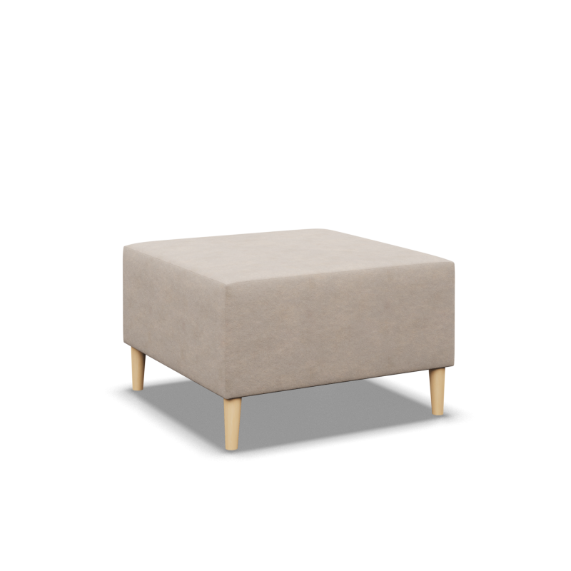 Pufa BLANK , Rodzaj tkaniny - II grupa, Kolor - BEŻOWY, Wymiar - 70x70 Pufa BLANK , Rodzaj tkaniny - II grupa, Kolor - BEŻOWY, Wymiar - 70x70