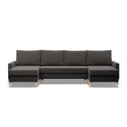 Ecksofa BLANK U, Stoffart - Gruppe I, Füllung - Schaumstoff, Farbe - GRAU Ecksofa BLANK U, Stoffart - Gruppe I, Füllung - Schaumstoff, Farbe - GRAU