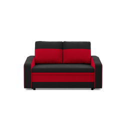 Sofa ORION , Kolor - CZARNY + CZERWONY Sofa ORION , Kolor - CZARNY + CZERWONY
