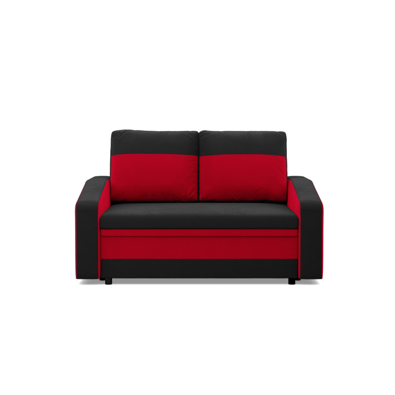 Sofa ORION , Kolor - CZARNY + CZERWONY Sofa ORION , Kolor - CZARNY + CZERWONY