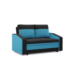 Sofa ORION , Kolor - CZARNY + TURKUS