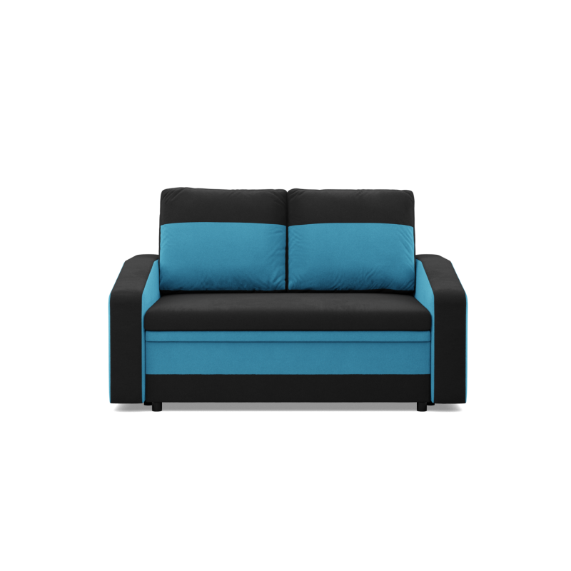 Sofa ORION , Kolor - CZARNY + TURKUS Sofa ORION , Kolor - CZARNY + TURKUS
