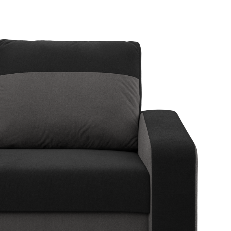 Sofa ORION, Color - BLACK + GRAY Sofa ORION, Color - BLACK + GRAY