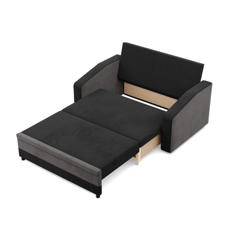 Sofa ORION , Kolor - CZARNY + SZARY Sofa ORION , Kolor - CZARNY + SZARY