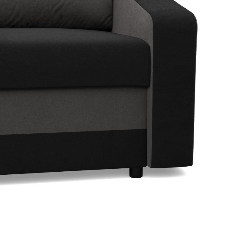 Sofa ORION , Kolor - CZARNY + SZARY Sofa ORION , Kolor - CZARNY + SZARY