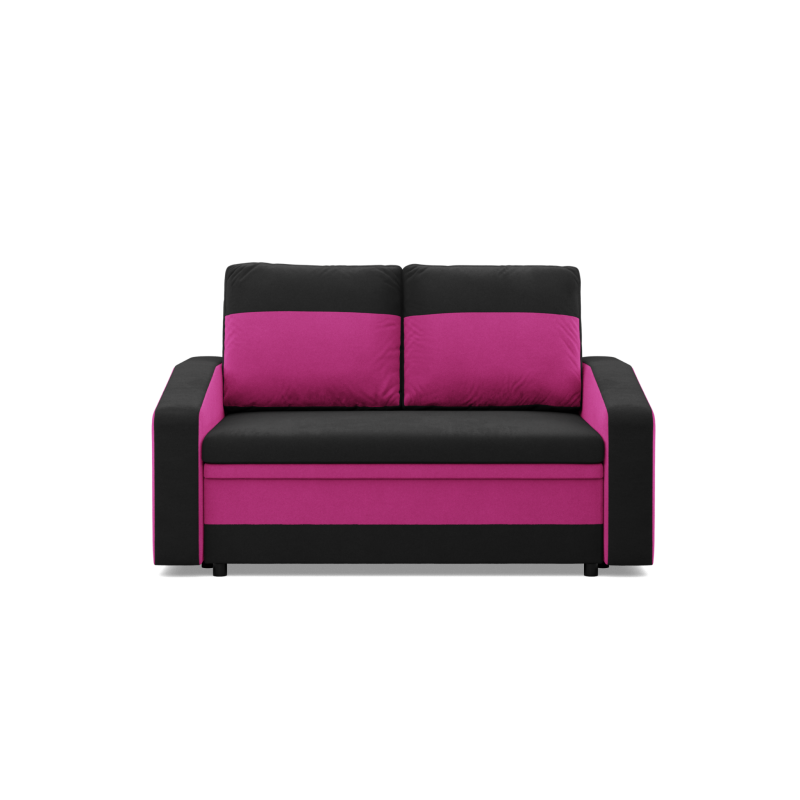 Sofa ORION , Kolor - CZARNY + FUKSJA Sofa ORION , Kolor - CZARNY + FUKSJA