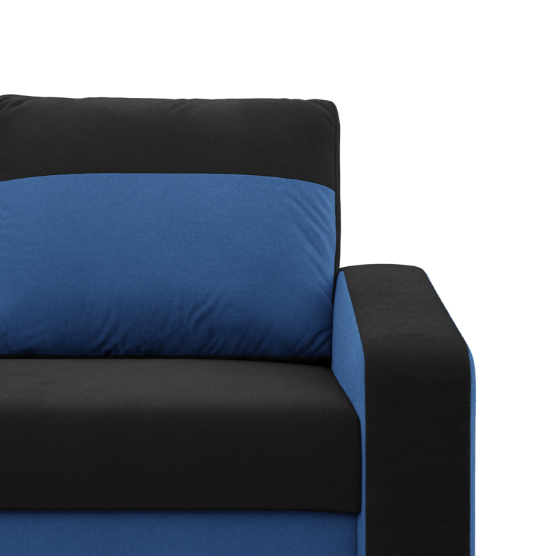 Sofa ORION , Kolor - CZARNY + ATRAMENTOWY Sofa ORION , Kolor - CZARNY + ATRAMENTOWY