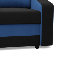 Sofa ORION , Kolor - CZARNY + ATRAMENTOWY Sofa ORION , Kolor - CZARNY + ATRAMENTOWY