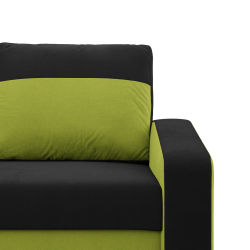 Sofa ORION , Kolor - CZARNY + LIMONKA Sofa ORION , Kolor - CZARNY + LIMONKA