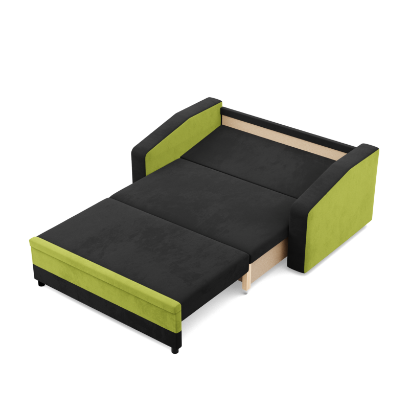 Sofa ORION , Kolor - CZARNY + LIMONKA Sofa ORION , Kolor - CZARNY + LIMONKA