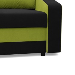 Sofa ORION , Kolor - CZARNY + LIMONKA Sofa ORION , Kolor - CZARNY + LIMONKA