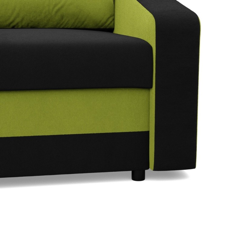 Sofa ORION , Kolor - CZARNY + LIMONKA Sofa ORION , Kolor - CZARNY + LIMONKA