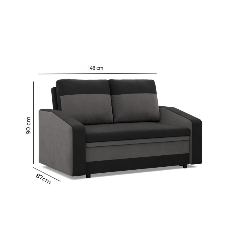 Sofa ORION , Kolor - BRĄZ + CAPPUCCINO Sofa ORION , Kolor - BRĄZ + CAPPUCCINO