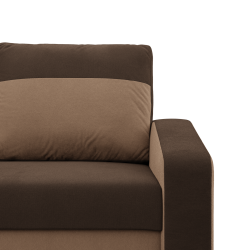 Sofa ORION , Kolor - BRĄZ + CAPPUCCINO Sofa ORION , Kolor - BRĄZ + CAPPUCCINO