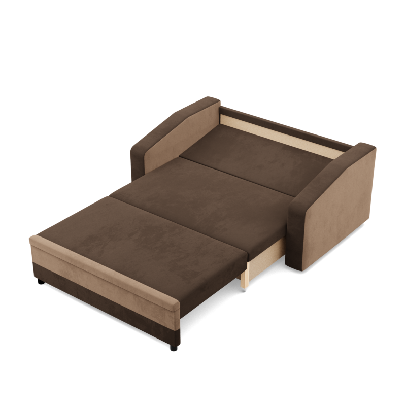 Sofa ORION , Kolor - BRĄZ + CAPPUCCINO Sofa ORION , Kolor - BRĄZ + CAPPUCCINO