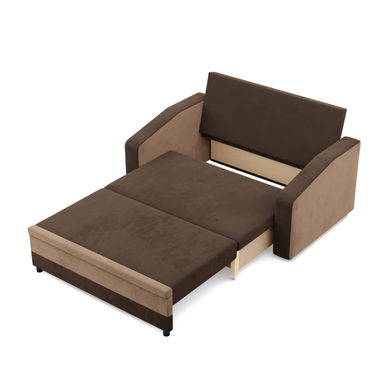 Sofa ORION , Kolor - BRĄZ + CAPPUCCINO Sofa ORION , Kolor - BRĄZ + CAPPUCCINO