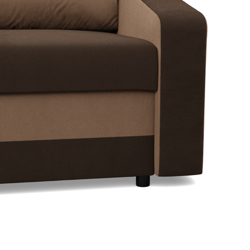 Sofa ORION , Kolor - BRĄZ + CAPPUCCINO Sofa ORION , Kolor - BRĄZ + CAPPUCCINO