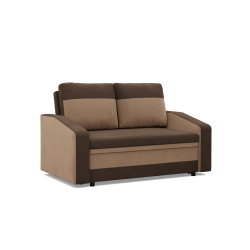 Sofa ORION , Kolor - BRĄZ + CAPPUCCINO