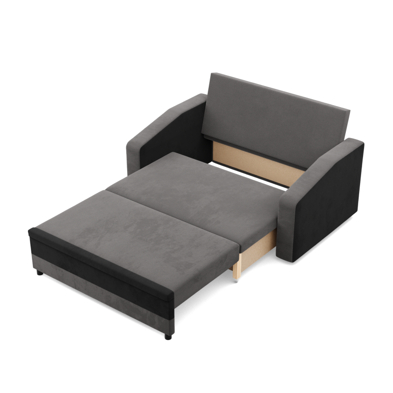 Sofa ORION , Kolor - SZARY + CZARNY Sofa ORION , Kolor - SZARY + CZARNY