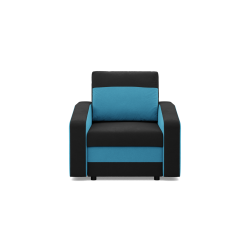 ORION Armchair, Filling - Foam, Color - BLACK + TURQUOISE ORION Armchair, Filling - Foam, Color - BLACK + TURQUOISE
