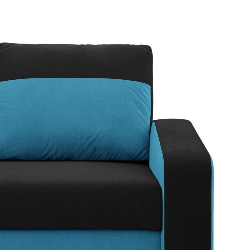ORION Armchair, Filling - Foam, Color - BLACK + TURQUOISE ORION Armchair, Filling - Foam, Color - BLACK + TURQUOISE