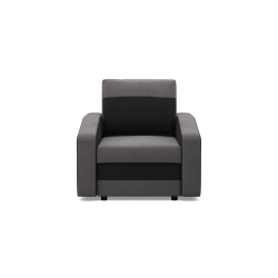 ORION Armchair, Filling - Foam, Color - GRAY + BLACK ORION Armchair, Filling - Foam, Color - GRAY + BLACK